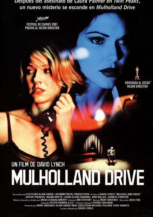 Información variada de la película Mulholland Drive