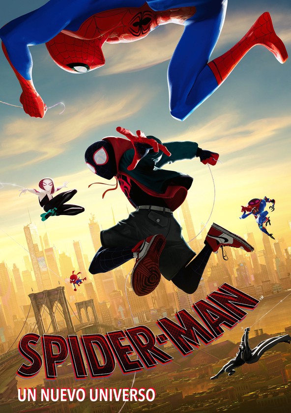 Dónde puedo ver la película Spider-Man: Un nuevo universo Netflix, HBO, Disney+, Amazon