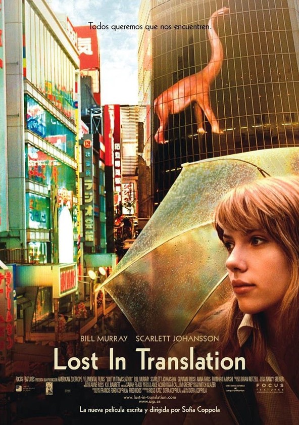 Información varia sobre la película Lost in Translation