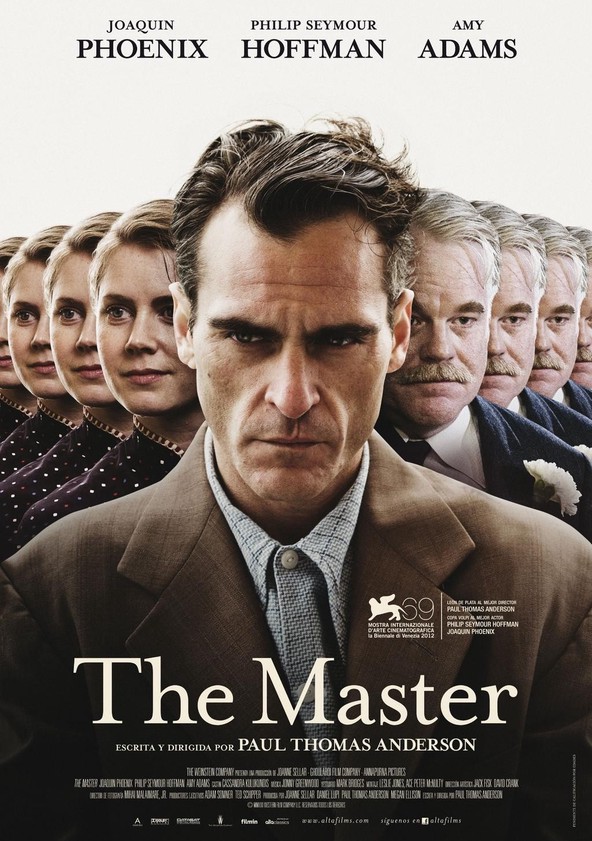 Información variada de la película The Master