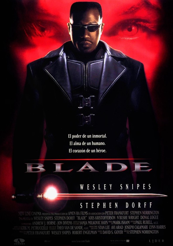 Información varia sobre la película Blade