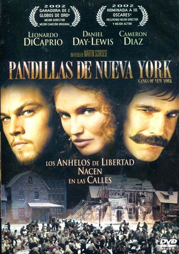 Información varia sobre la película Gangs of New York