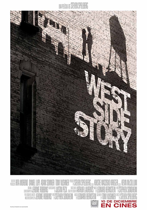 Dónde puedo ver la película West Side Story Netflix, HBO, Disney+, Amazon