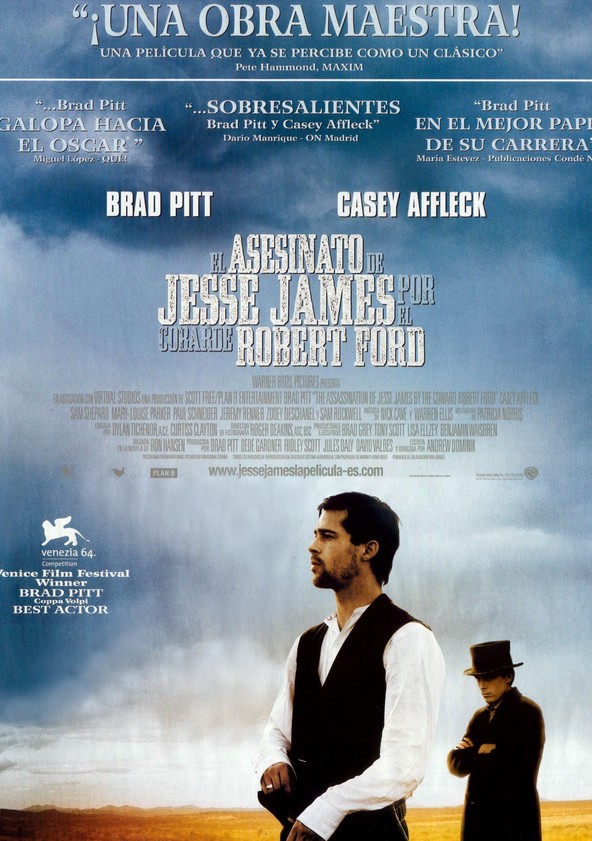 Información variada de la película El asesinato de Jesse James por el cobarde Robert Ford