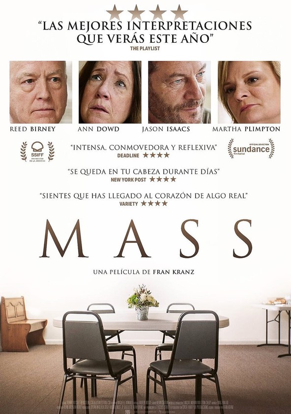 Información varia sobre la película Mass