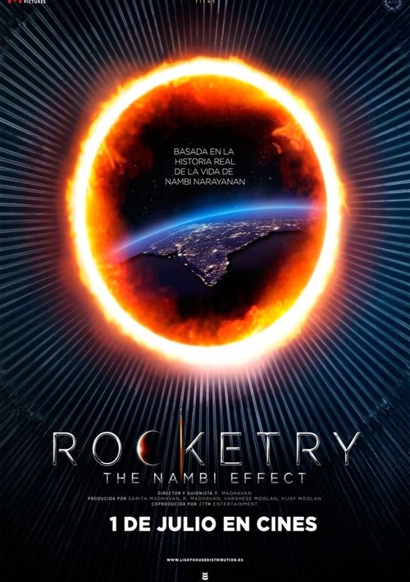 Información variada de la película Rocketry: The Nambi Effect