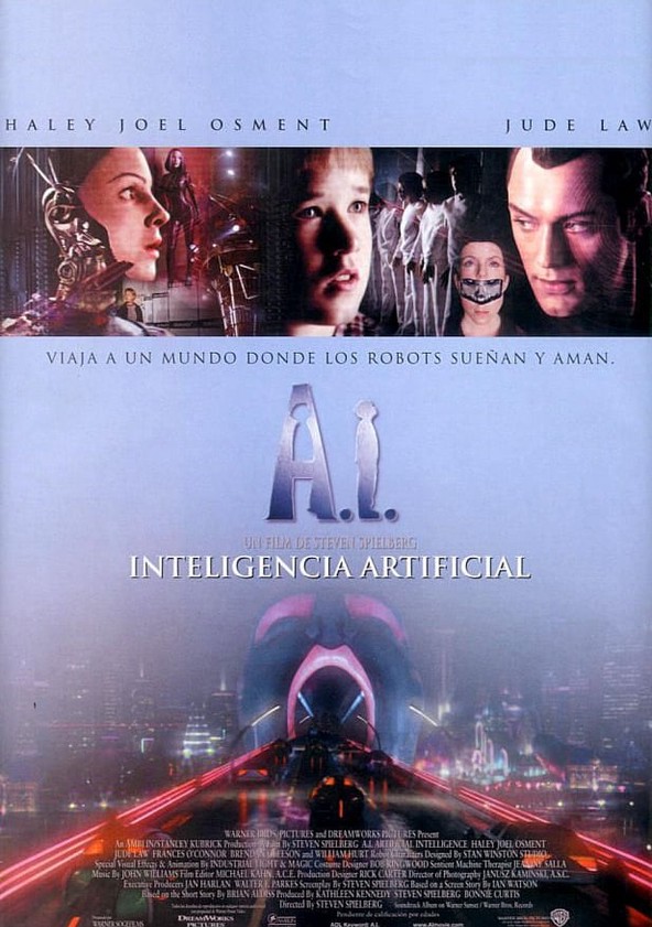Información varia sobre la película A.I. Inteligencia Artificial