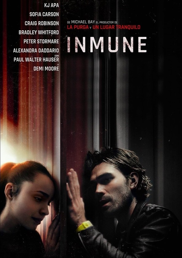 Información variada de la película Inmune