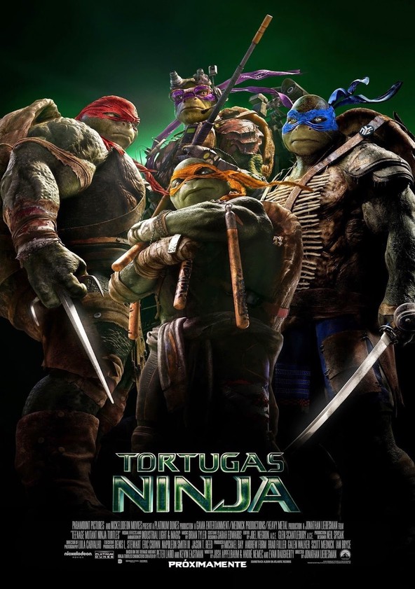 Información varia sobre la película Ninja Turtles