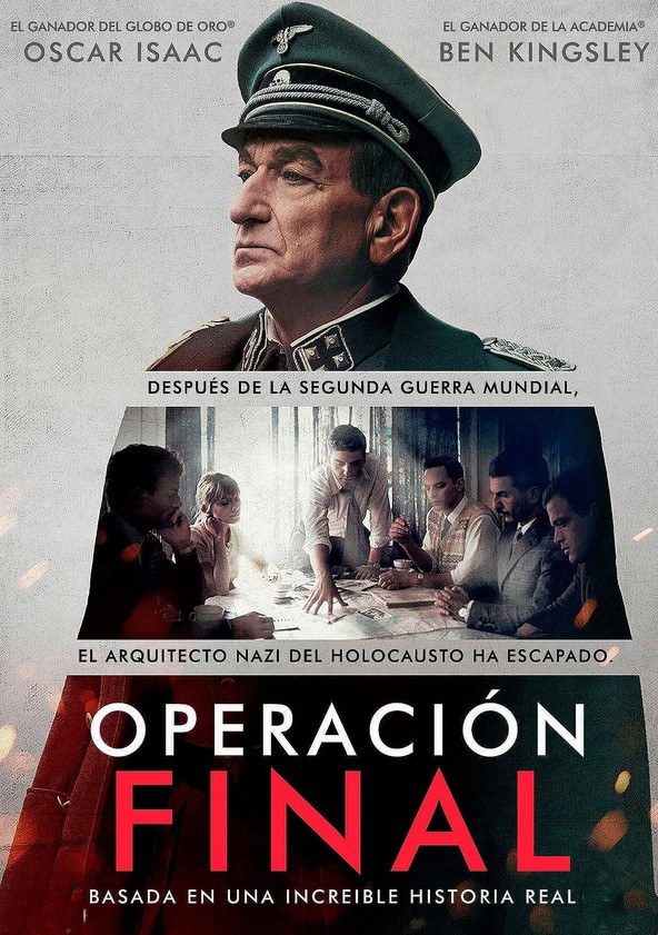 Información varia sobre la película Operación final