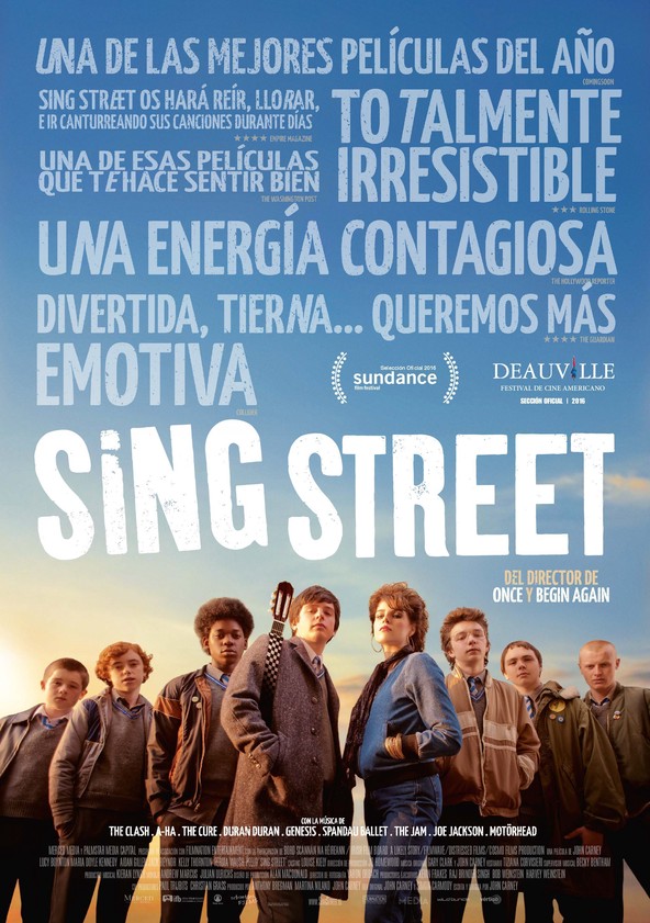 Información variada de la película Sing Street