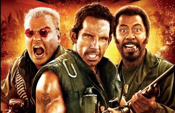 Película Tropic Thunder, ¡una guerra muy perra! (2008)