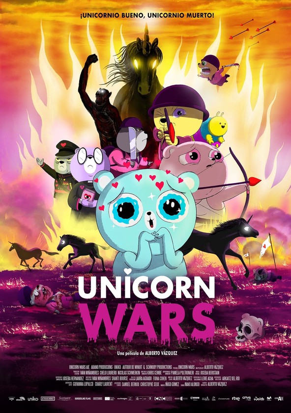 Información varia sobre la película Unicorn Wars