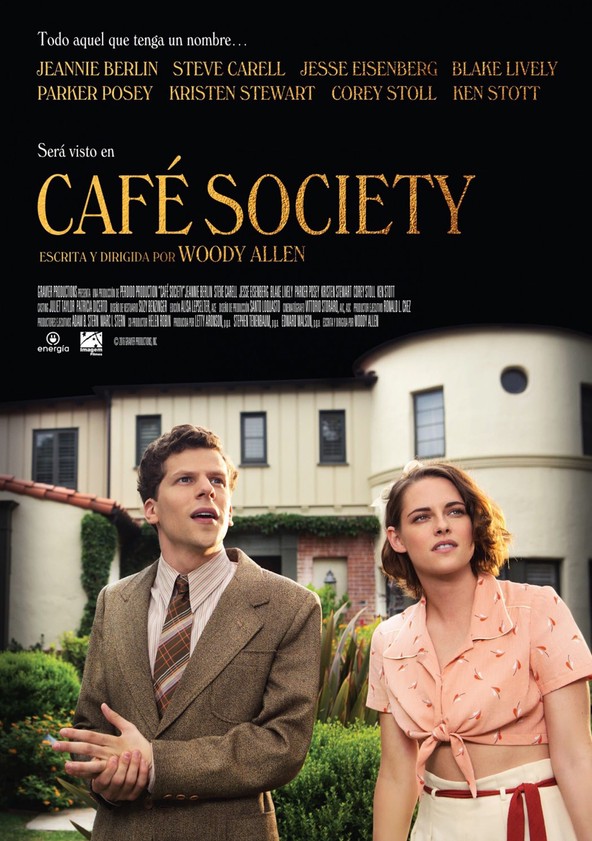 Información varia sobre la película Café Society