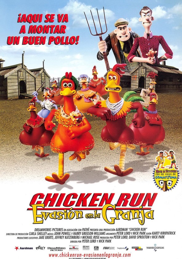Información varia sobre la película Chicken Run: Evasión en la granja