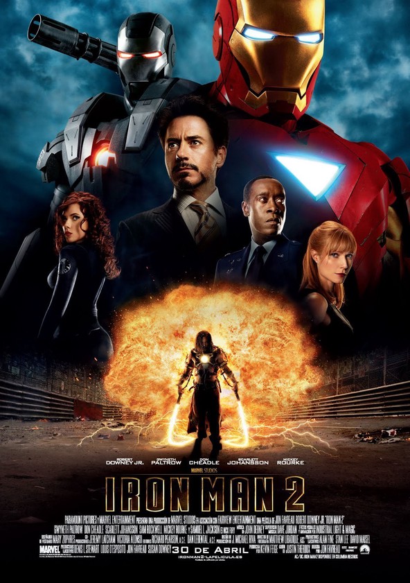 Información varia sobre la película Iron Man 2