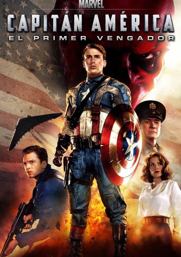 Dónde puedo ver la película Capitán América: El primer vengador Netflix, HBO, Disney+, Amazon