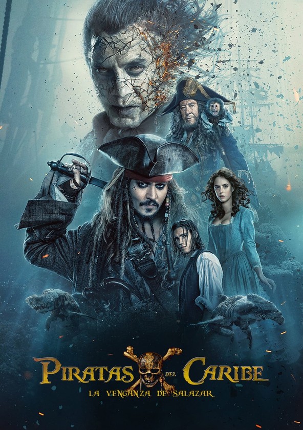 Dónde puedo ver la película Piratas del Caribe: La venganza de Salazar Netflix, HBO, Disney+, Amazon