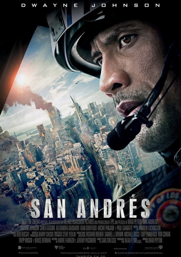 Información varia sobre la película San Andrés